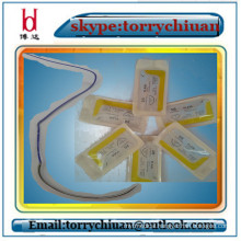 Absorbabl plain catgut with needle disposable sutures material ,Medical Adhesive & Suture Material Properties,USP2#75